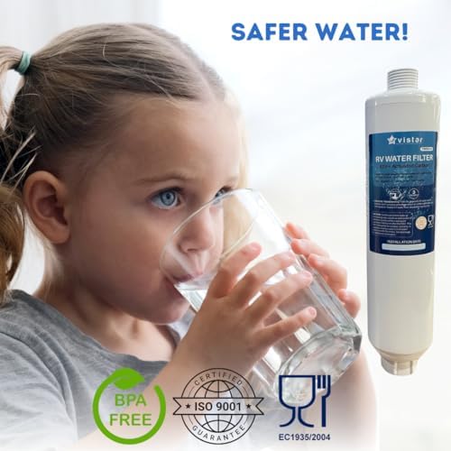 RV Water Filter & Hose Protector, Inline Water Filter Reduces Bad Taste, Odor, Chlorine & Sediment, Ideal for RVs, Campers, Travel Trailers, Boats, American Owned Company - Image 5