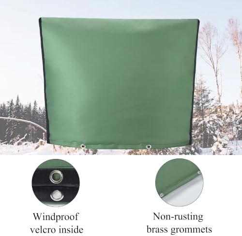 30"Wx26"H Backflow Preventer Insulation Cover, Sprinkler Covers for Outside - Image 4
