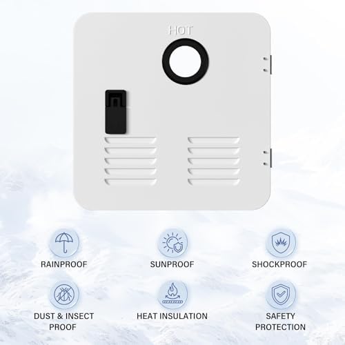 15 x 15 Inches RV Water Heater Door,RV Water Heater Replacement Cover Panel - Image 2