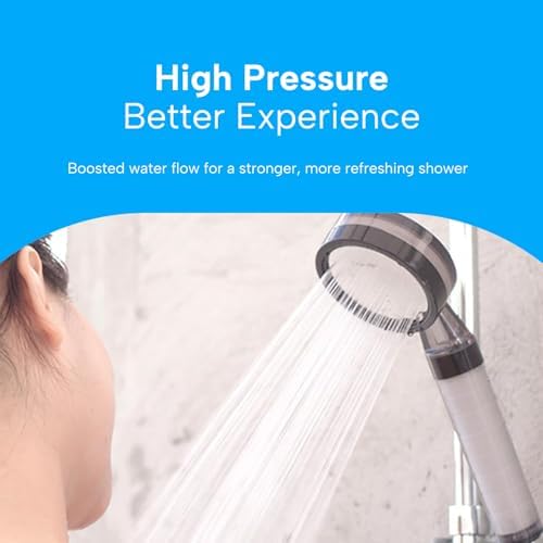 Filtered Shower Head with Carbon Filter - High Pressure Handheld Shower Head, Reduces Chlorine & Odor | DAELIM Bath, Made in Korea - Image 6