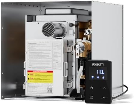FOGATTI InstaShower 7 RV Tankless Water Heater, Propane On Demand Hot Water by FOGATTI