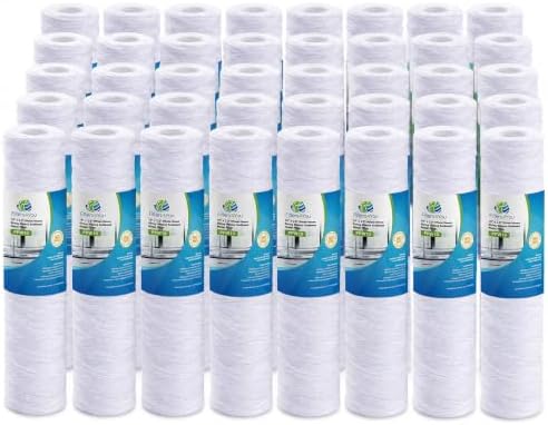 CFS 10 Micron 10x2.5 String Wound Sediment for WP10 CW-10 HF-150A 40 Pack by CompleteFiltrationServices