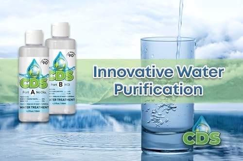 CDS Set, Chlorine Dioxide Water Treatment 4 oz KIT, w | Accu-Drop lids / 4.2 oz of Sodium Solution and 4.2 oz of 4% HCL, Extra Large Bottle KIT (Total 8 oz) by CDS - Image 6
