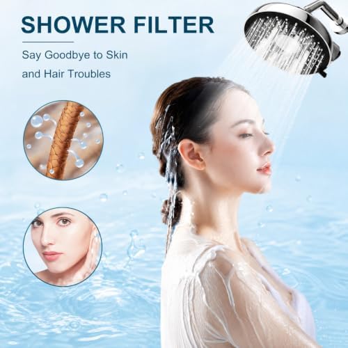 Filter Replacement Compatible with SR SUN RISE,BOWGER,beelee Shower head - Image 2
