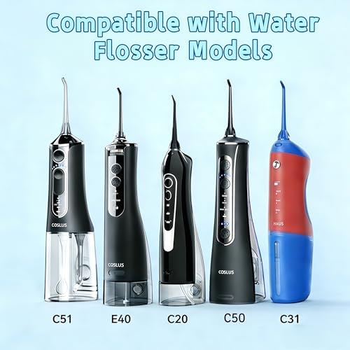 Replacement Tip Compatible COSLUS C20, E40, C31, C50 and C51 Water Flosser - Image 2