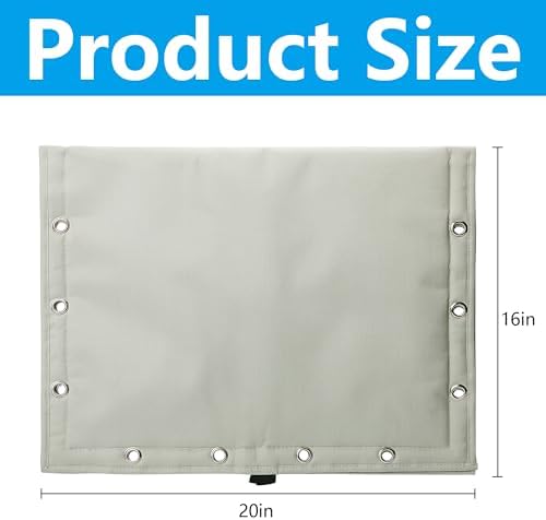3-Way Opening Backflow Preventer Insulation Cover(5°F), 20" W x 16" H - Image 2