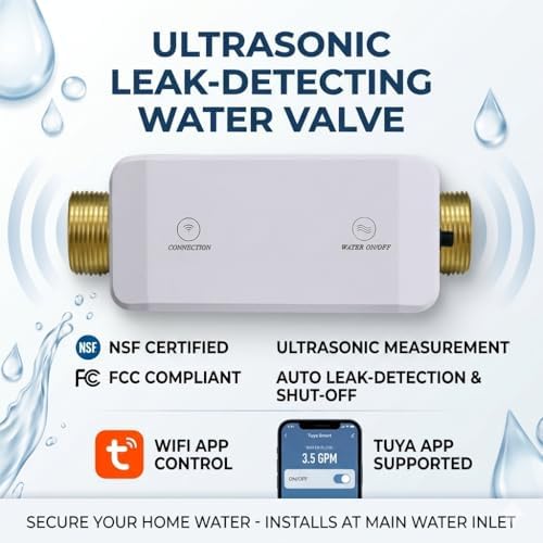 Haozee NSF Certified Smart Water Main Shutoff Valve Wifi - Image 2