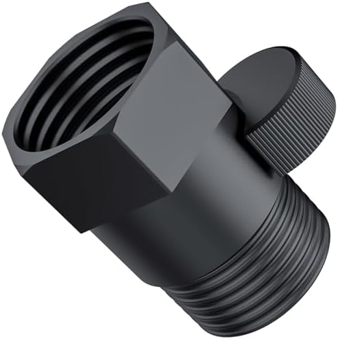 MAYYAYA Brass Shower Head Flow Control Valve, NTP1/2 Metal Shut-off Valve by MAYYAYAmakesyourlifebetter