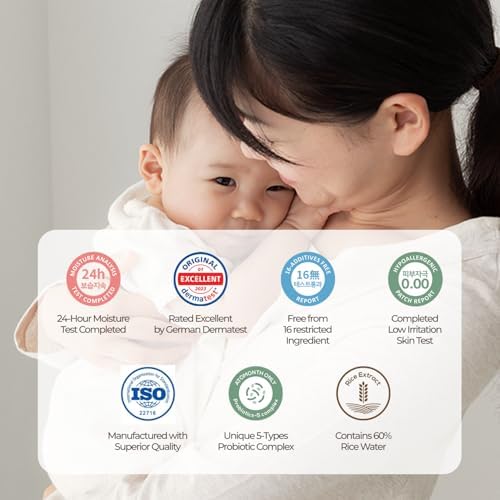 Probiotics Ceramide Rice Baby Moisturizing Cream | Sensitive Skin - Image 6