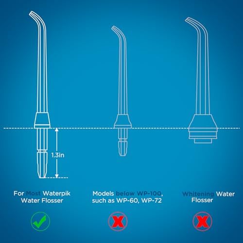 Replacement Heads for Waterpik, Replacement Tips for Waterpik Water Flosser - Image 3