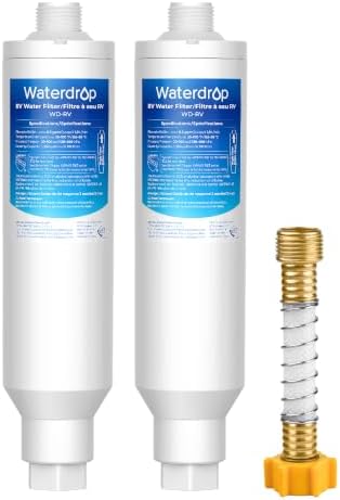Waterdrop RV Inline Water Filter, Garden Hose and Camper Water Filter by Waterdrop