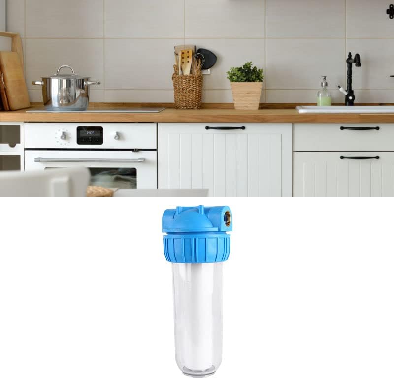 Clear Water Filter Housing 1in Brass Port for Sediment Removal 10in - Image 4