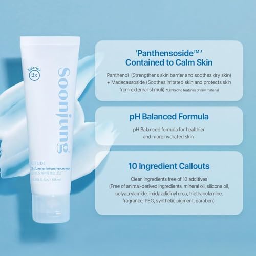 ETUDE SoonJung 2x Barrier Repair Cream, Sensitive Skin, 2.02 fl oz - Image 6