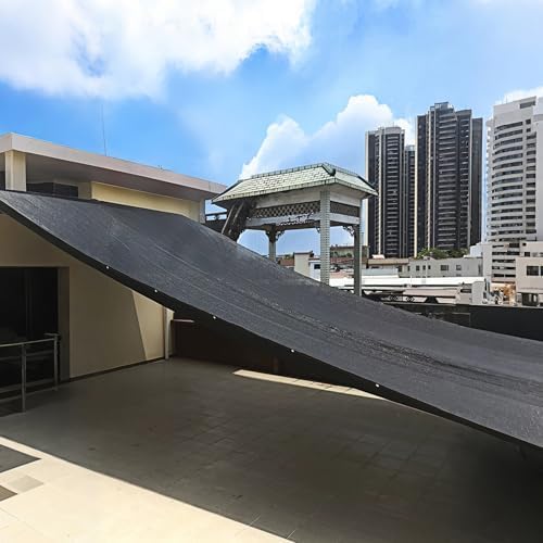 winemana 30x30 FT Shade Cloth for Garden, Mesh Tarp Outdoor Patio Sun Shade - Image 5