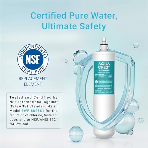 AQUA CREST FQK1R, GXULQR Water Filter Replacement for GE FQK1R, 2 Pack - Image 4