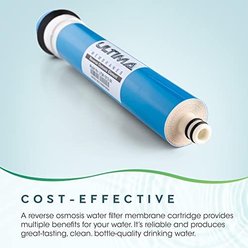 Ultima 4-Stage Reverse Osmosis Universal Under Sink Water Filter Replacement Cartidges with 50 GPD Reverse-Osmosis Membrane and 1 Quick Connect Post Filter - Image 3