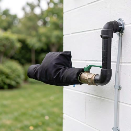 2pcs Tap Insulating Cover, Weatherproof Plumbing Protection - Image 4