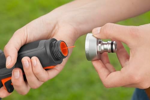 Gardena Premium Multi Sprayer: Garden Sprayer for Watering and Cleaning, Five Spray Patterns, Filter, Lock, Robust, Frost Protection - Image 2