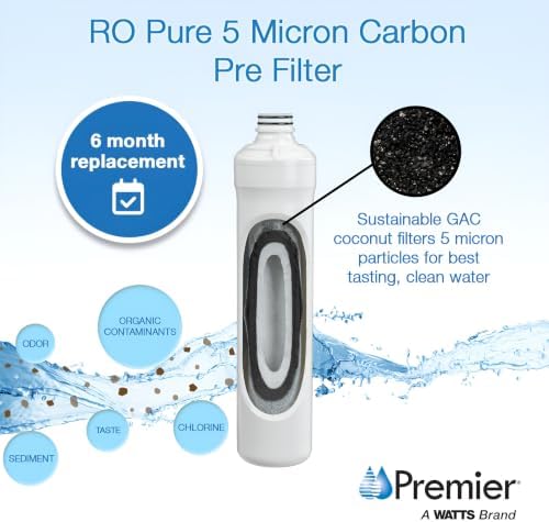 Watts Premier RO Pure Plus Annual VOC Filter Kit 6-Pack Necessary Filters - Image 6
