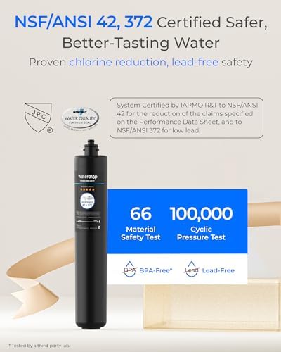 Waterdrop RF17 Water Filter Replacement for Waterdrop 17UA/17UB - Image 5