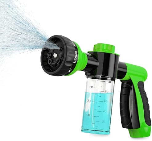 Girl With The Dogs Pet Wash Soap & Shampoo Dispenser & Hose Sprayer Nozzle by GirlWithTheDogs