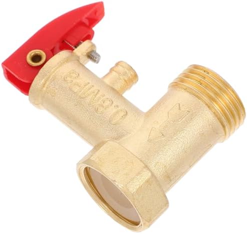 Water Heater Safety Relief Valve Brass 2cm Anti-backflow by Alipis