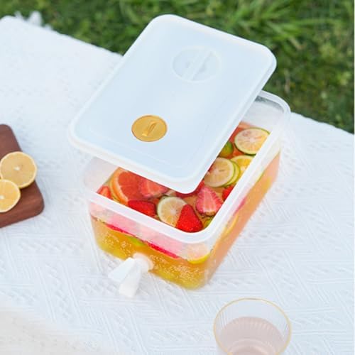 Small Drink Dispenser for Fridge 0.5 Gallon Plastic Cold Drink Jug - Image 5