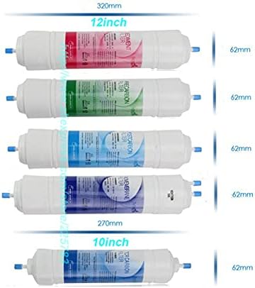 5 Stage RO Water Filter PP Sediment+PRE Carbon+Post Carbon+50/75 GPD RO Membrane+T33 Replacement Filter Reverse Osmosis System Ultra High Capacity - Image 3