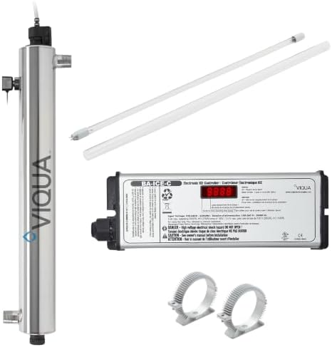 VIQUA VP600M Professional UV Water Filter System with Sensor, 24 GPM by VIQUA