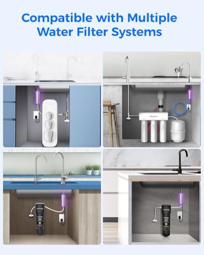 Waterdrop LED UV Water Filter for Under Sink Water Filter System - Image 5