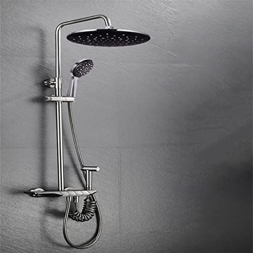 Shower Head Black Waterfall Bath Ceiling Top High Pressure Micro Bubble Hydromassage for Bathroom Accessory (D 1PS) (D 1PS) - Image 3