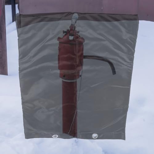 Backflow Insulated Cover,Backflow Preventer Insulation Cover,Strong Protection Anti Freeze Outdoor Pipe Insulation Cover for Garden Irrigation System (24W*24H inch) - Image 4