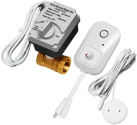 Water Leak Detector for Home, for 3/4-Inch Diameter Pipe by Brezoo