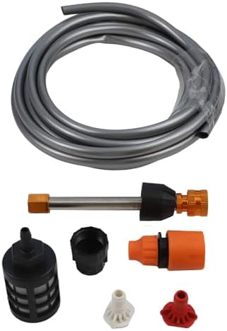 5m Long Water Hose with Filter Connector for Car Wash Garden Watering and Outdoor Plant Care Accessory by Unknown