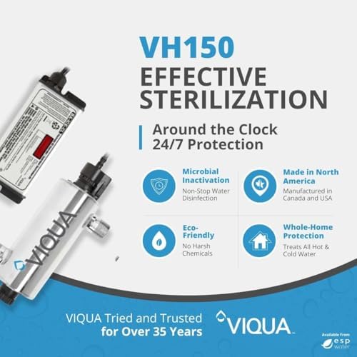 Viqua VH150 UV Water Treatment System, 5 GPM, Stainless Steel - Image 6
