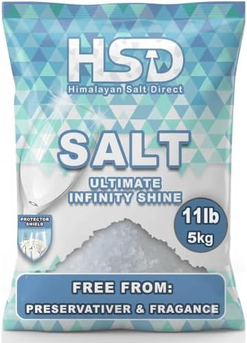 5kg / 11 LB dishwasher salt, dishwasher detergent salt with pre-soaking action, water softener salt (Pack Of 1) by Unknown