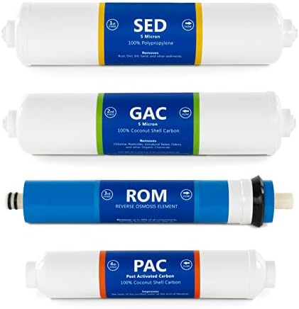 Express Water Countertop Reverse Osmosis Filter Set, 100 GPD, 6 Month by ExpressWater