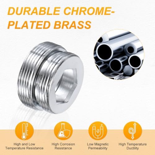 M METERXITY 1-Pack Faucet Adapter, M24 Male to M22 Male, for Kitchen - Image 4