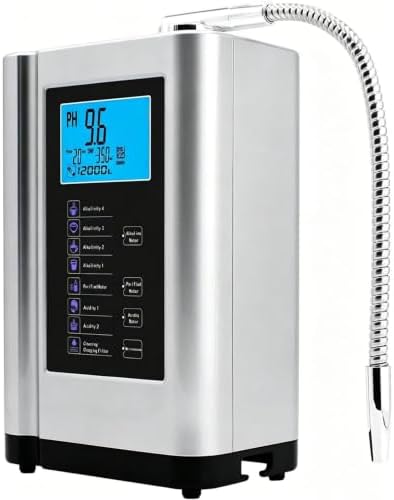 Alkaline Water Ionizer Machine for Home, pH Adjustable 7 Settings Filter by Unknown