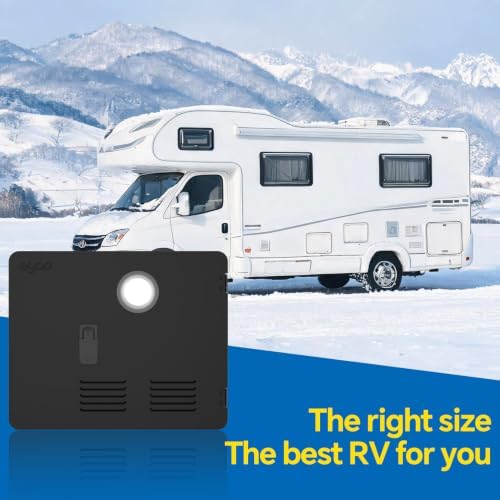 Eyoo RV Water Heater Door Kit, 15x18 Inches Black Panel, Stainless Steel, Compatible with Eyoo Models Only - Image 7
