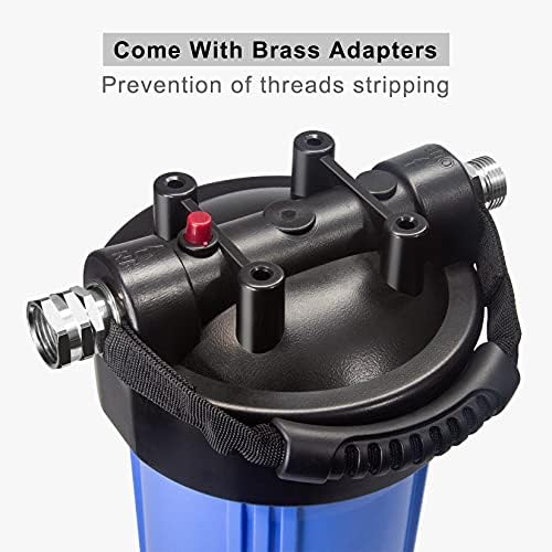 RV Water Filter System, Anti-Clog Inline Water Filter for 25K Gallons with One-Piece 5-Stage Filtration, Removes Sediments, Chlorine, VOCs, Heavy Metals, Bad Taste, Odor, and More - Image 6