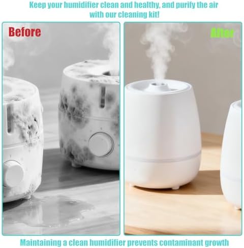 13pcs Humidifier Cleaning Brush Set, Mini Detail Cleaning Brushes Small Cleaner Kit Tool for Household Humidifiers Keyboards Tiles Bottles & Tight Spaces - Image 6
