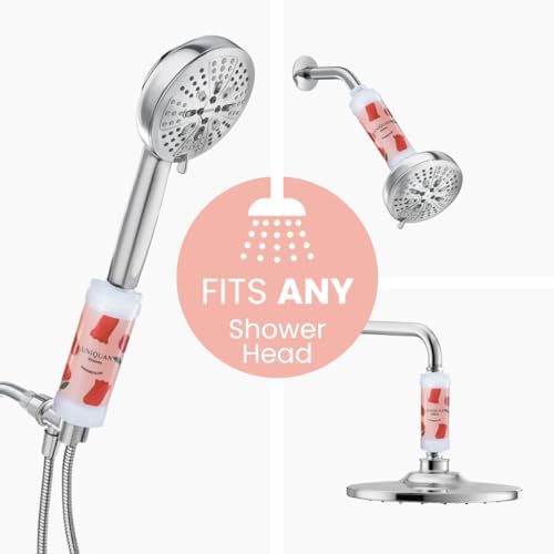 Vitamin C Shower Filter with Aromatherapy, Soften Hard Water, Chlorine & Flouride Removal, Skin & Hair Care, Easy Installation,Universal Fit, Eco-Friendly, Made in Korea (Fire Rose) - Image 6