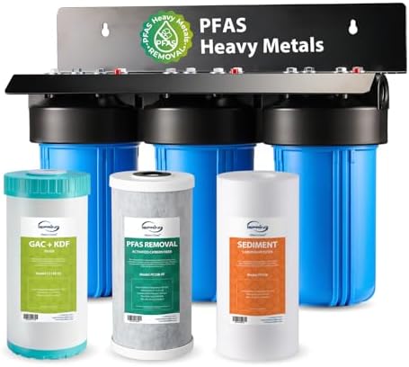 iSpring PFAS & Heavy Metals Whole House Water Filter System by iSpring