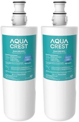 AQUA CREST 3US-AF01 Water Filter Replacement for Filtrete® 3US-AS01, 2 Pack by AQUACREST