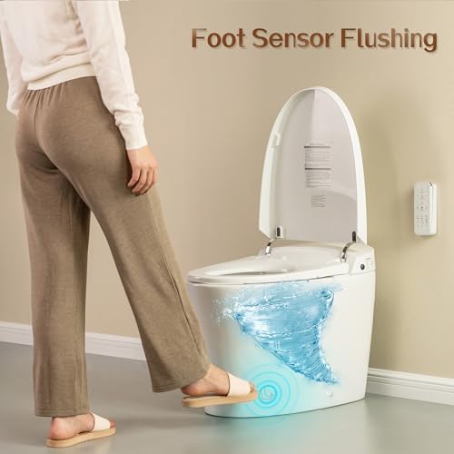WOODBRIDGE One Piece Smart Toilet with Auto Dual Flush (B0970S) - Image 4