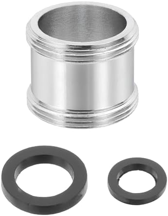 uxcell Faucet Aerator Adapter,M22 Male to M22 Male Brass Faucet Adapter by uxcell