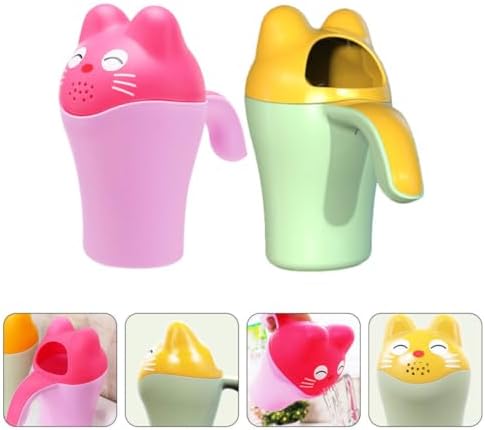 2 Pack Baby Bath Rinse Cup Shampoo Rinser with Ergonomic Handle - Image 7