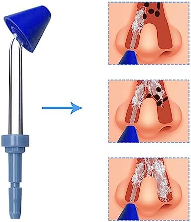 Nose Washing Compatible with Waterpik Oral irrigator WP-100 WP-450 WP-250 WP-300 WP-660 WP-900 (6-Pack) - Image 2
