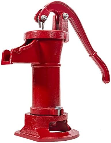 XtremepowerUS Well Hand Pitcher Antique Pitcher Manual Hand Pump Operated up to 25' ft Max Lift Patio Water Well Fountain for Outdoor Garden, Pond, Backyard, Farm by XtremepowerUS